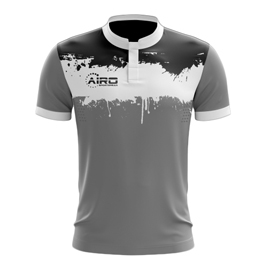Black Airosportswear Dunfermline Established Football T-Shirt
