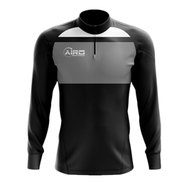 Black Airosportswear Dunfermline Established Football T-Shirt