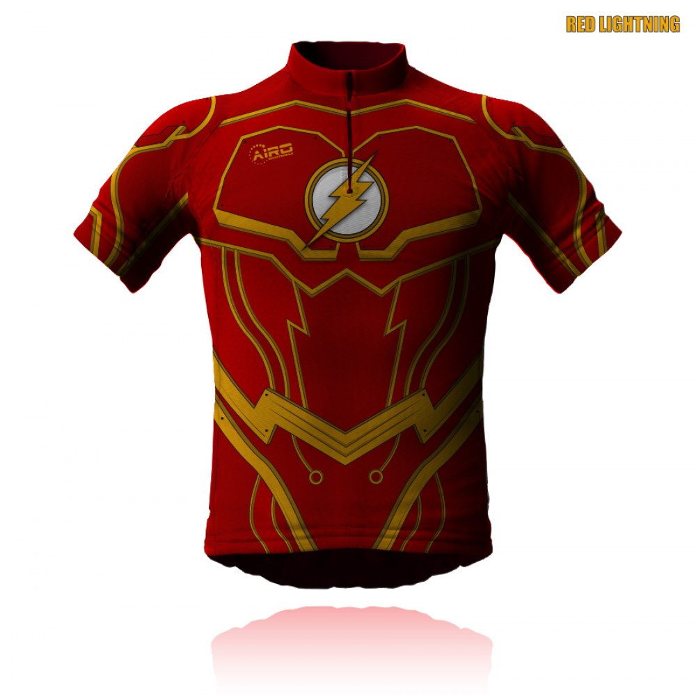 Red Lightning Cycling Jersey Red Lightning Cycling Jersey