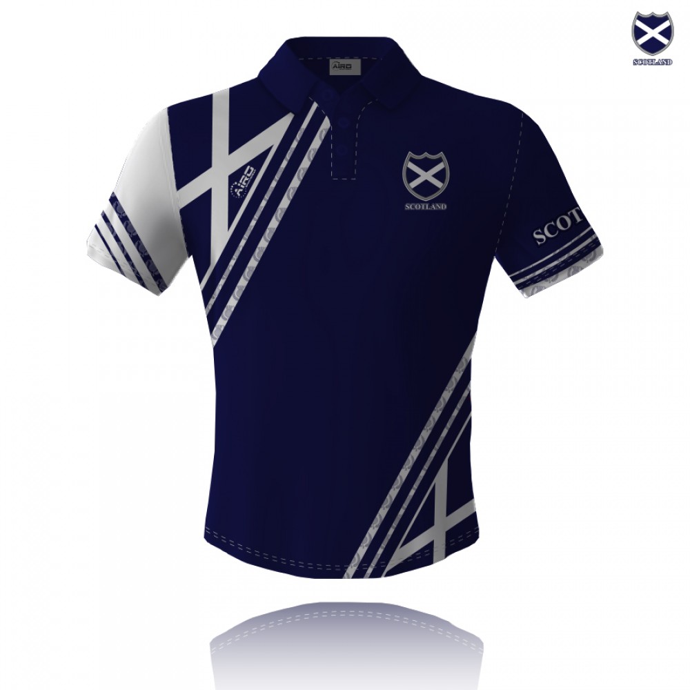 Airosportswear Supporters - Scotland Polo Airosportswear Supporters - Scotland Polo