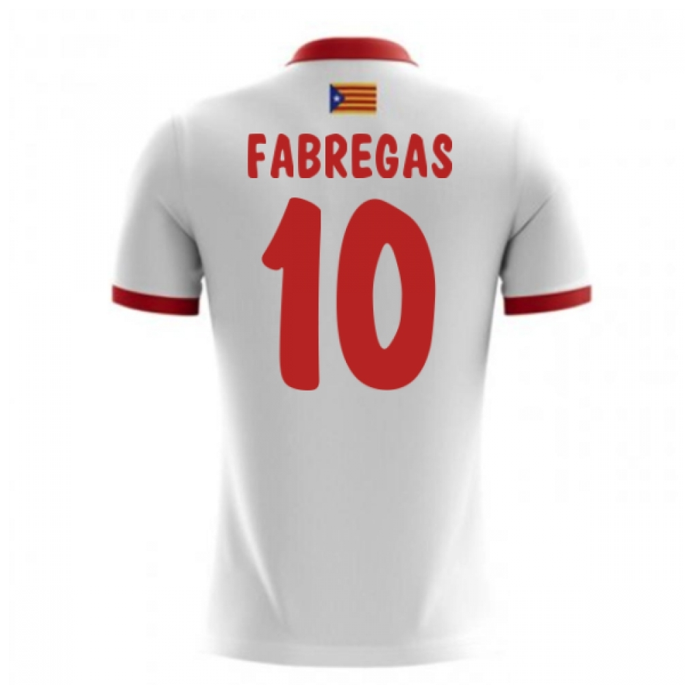 2023-2024 Catalunya Airo Away Shirt (Fabregas 10) - Kids