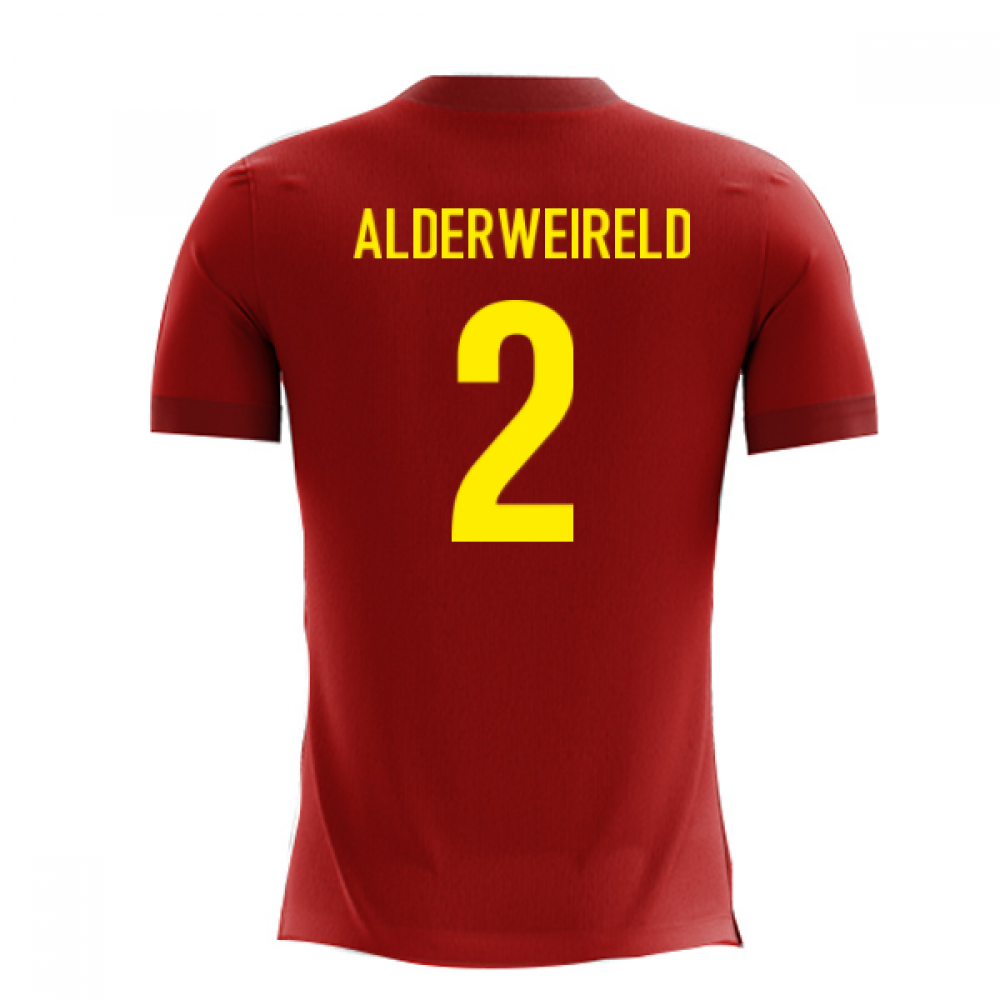 2024-2025 Belgium Airo Concept Home Shirt (Alderweireld 2) - Kids