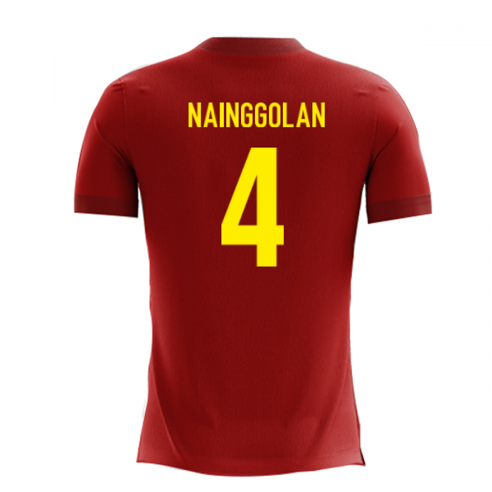 2023-2024 Belgium Airo Concept Home Shirt (Nainggolan 4) - Kids