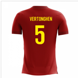2023-2024 Belgium Airo Concept Home Shirt (Vertonghen 5) - Kids