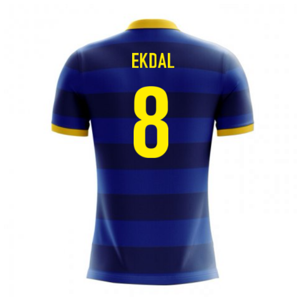 2025-2026 Sweden Airo Concept Away Shirt (Ekdal 8) - Kids