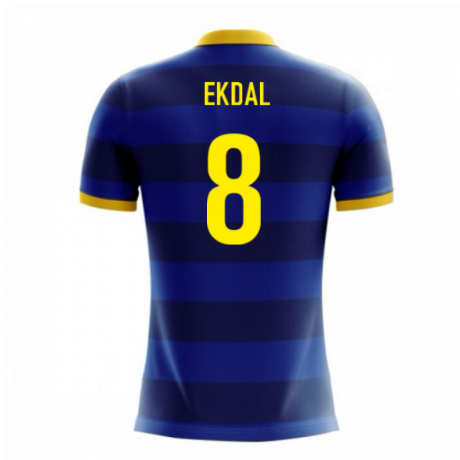 2025-2026 Sweden Airo Concept Away Shirt (Ekdal 8) - Kids