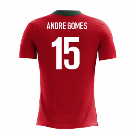 2025-2026 Portugal Airo Concept Home Shirt (Andre Gomes 15) - Kids