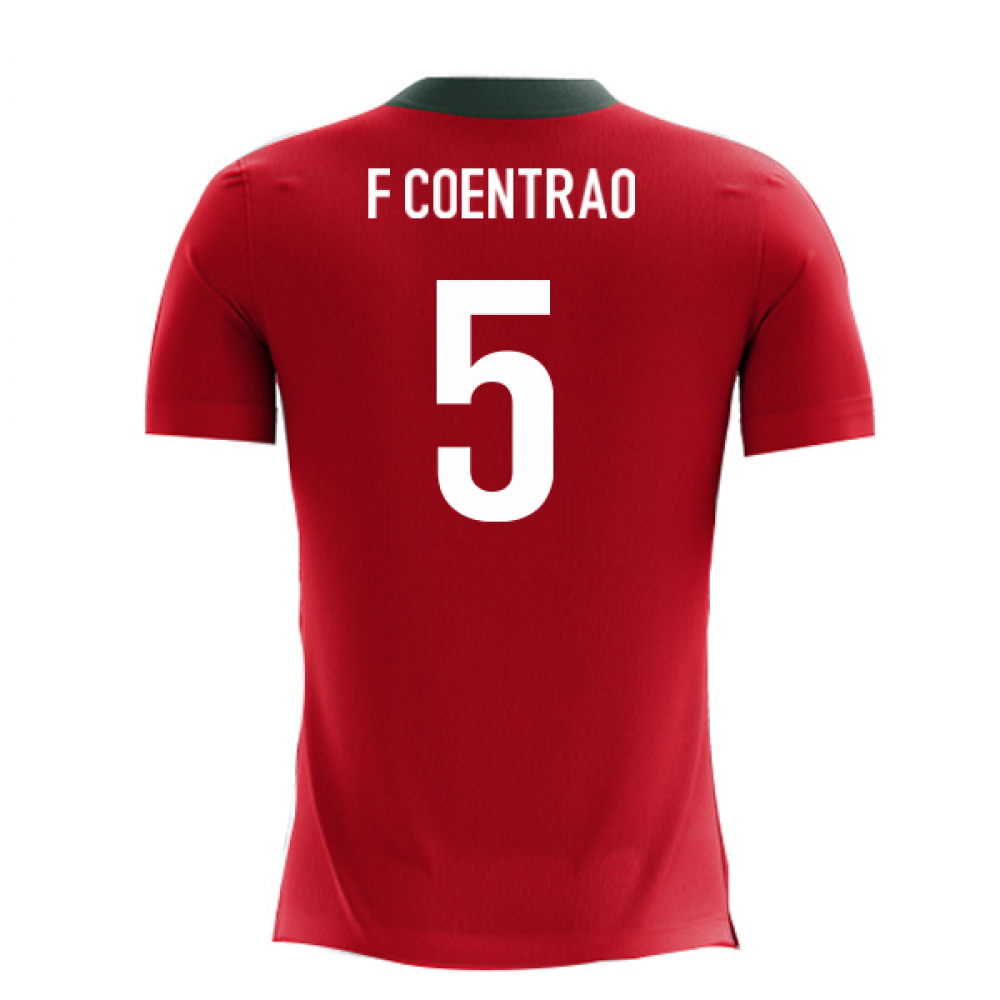 2025-2026 Portugal Airo Concept Home Shirt (F.Coentrao 5) - Kids