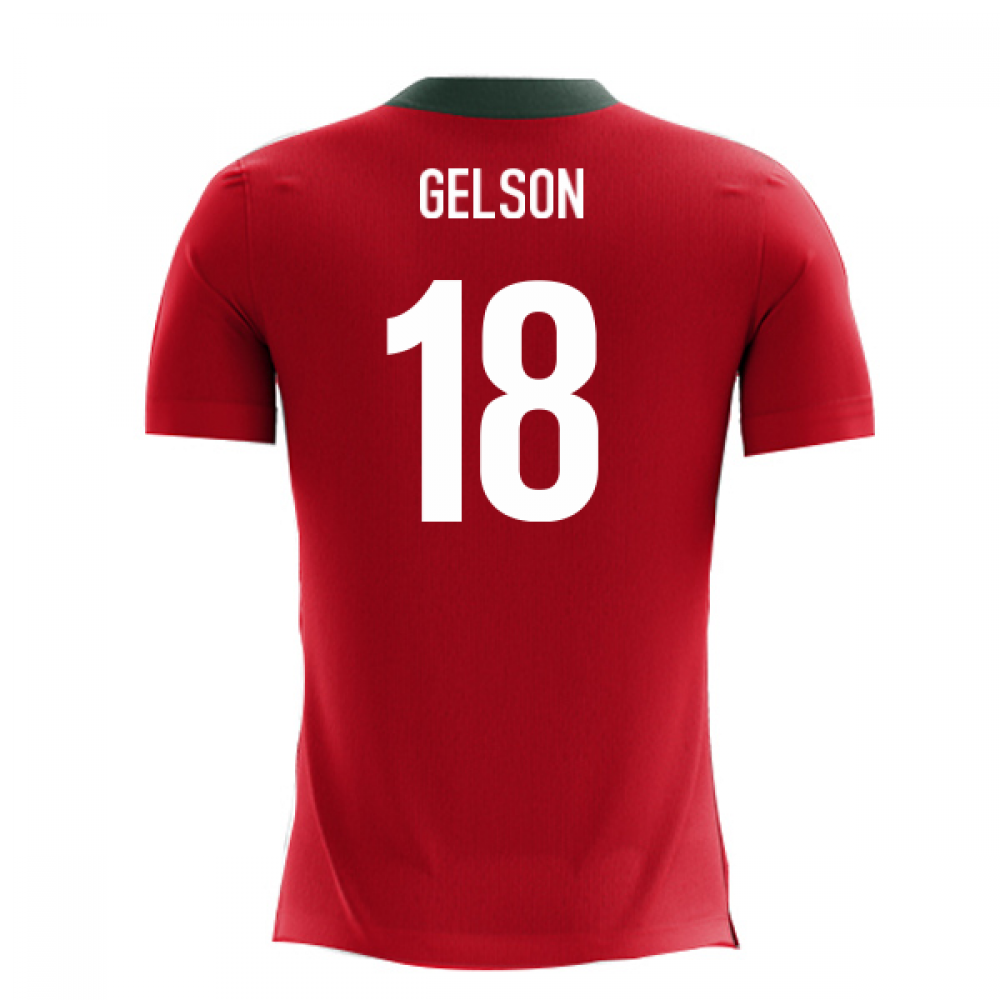 2023-2024 Portugal Airo Concept Home Shirt (Gelson 18) - Kids