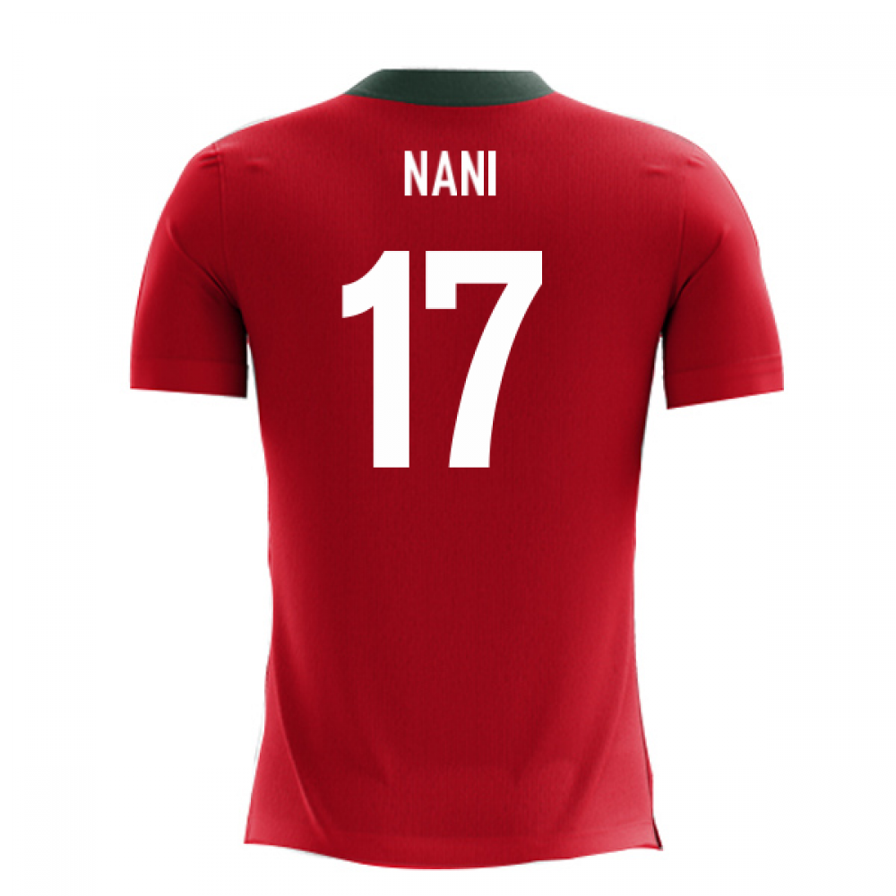 2025-2026 Portugal Airo Concept Home Shirt (Nani 17) - Kids