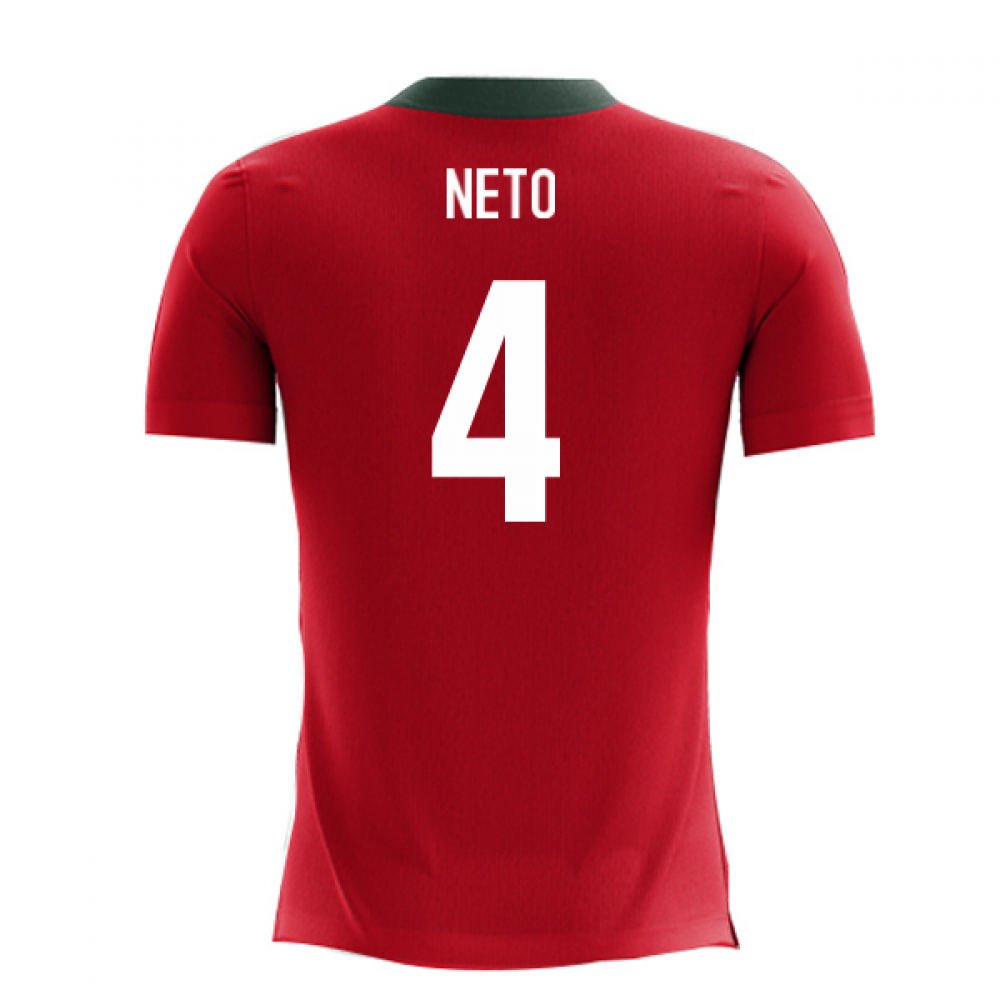 2023-2024 Portugal Airo Concept Home Shirt (Neto 4) - Kids