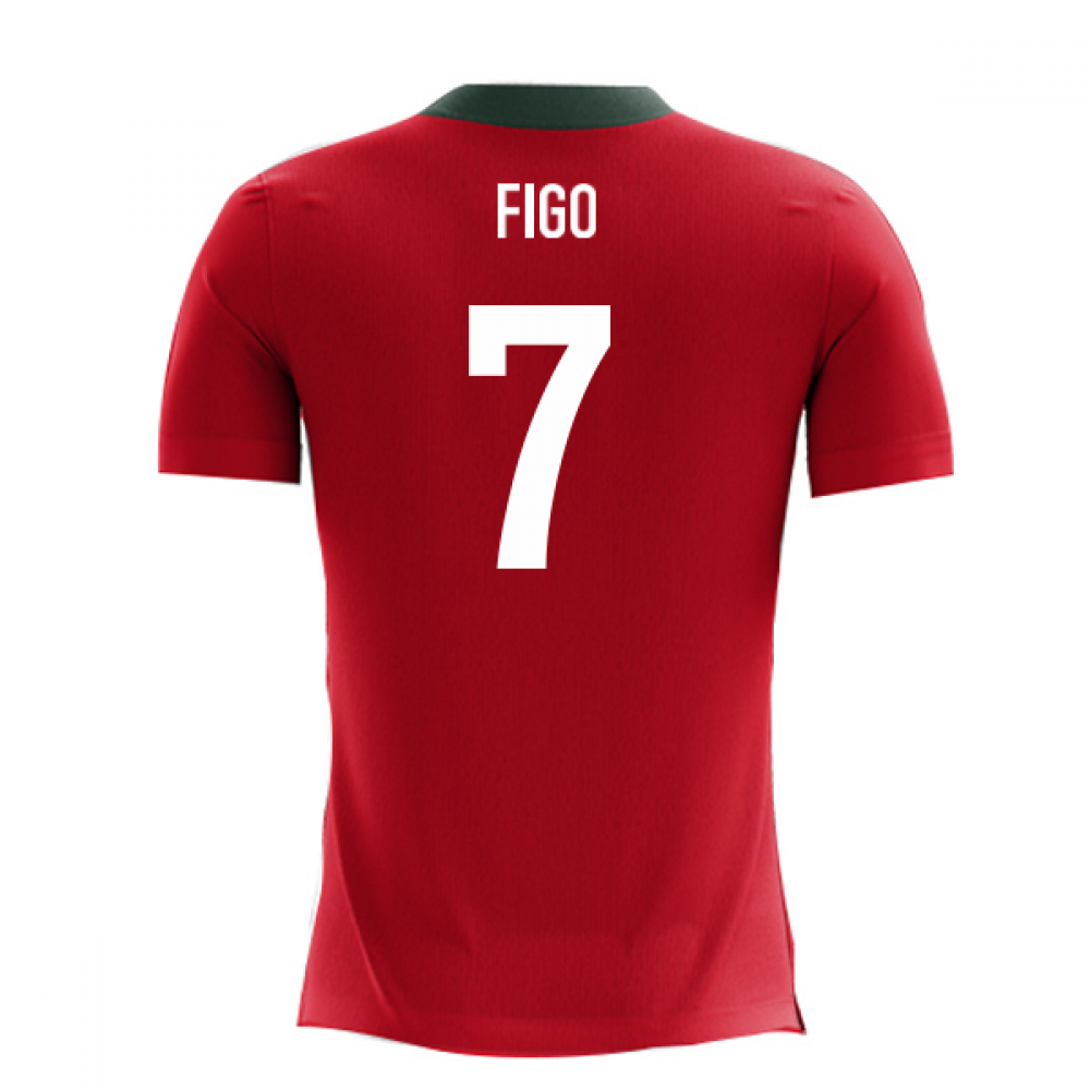 2025-2026 Portugal Airo Concept Home Shirt (Figo 7) - Kids