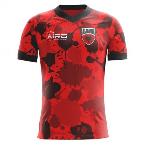 2023-2024 Albania Airo Concept Home Shirt (Agolli 7) - Kids