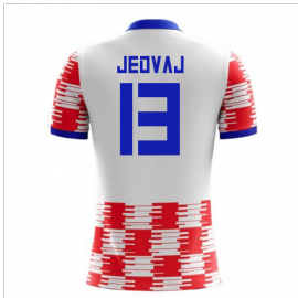 2025-2026 Croatia Home Concept Shirt (Jedvaj 13) - Kids