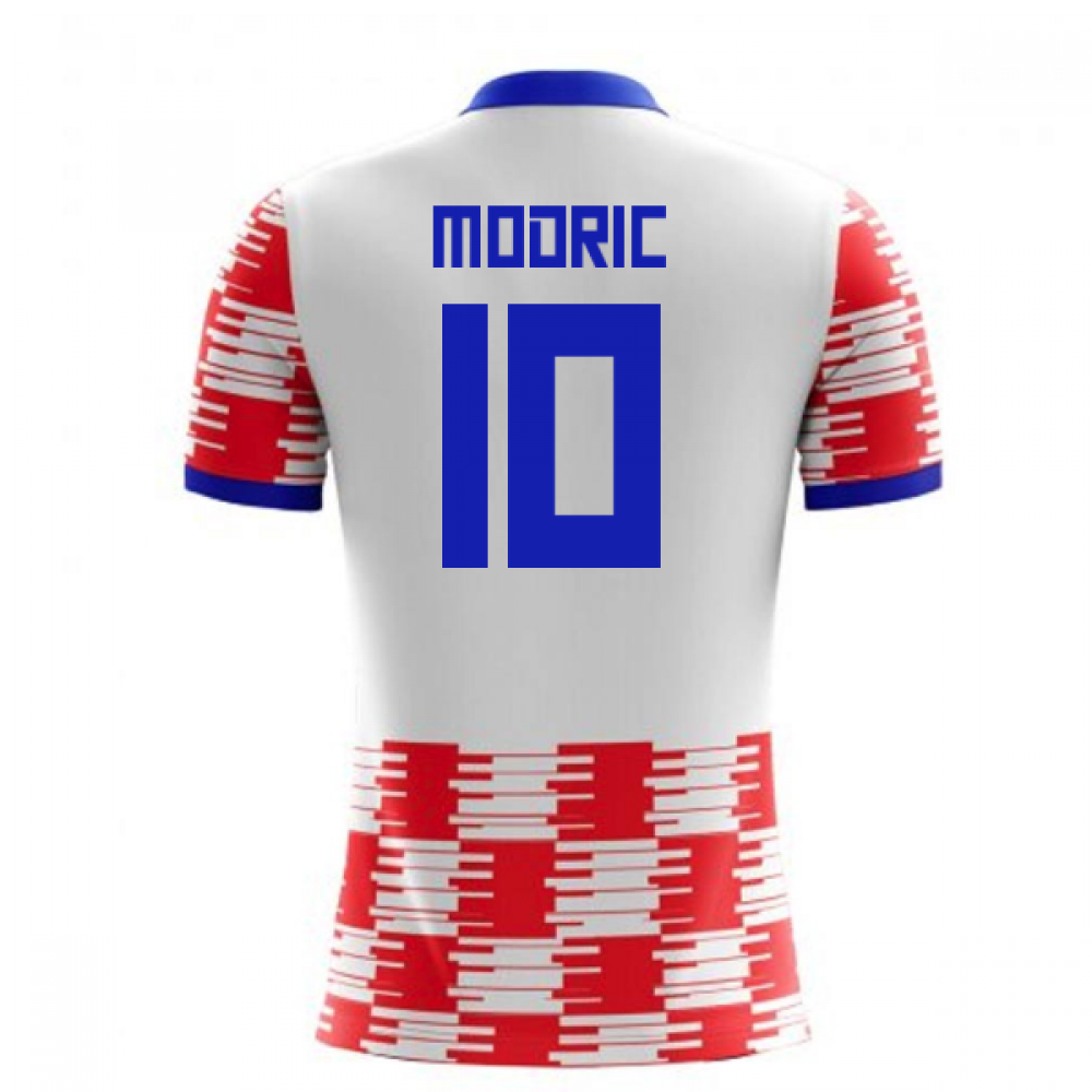2023-2024 Croatia Home Concept Shirt (Modric 10) - Kids