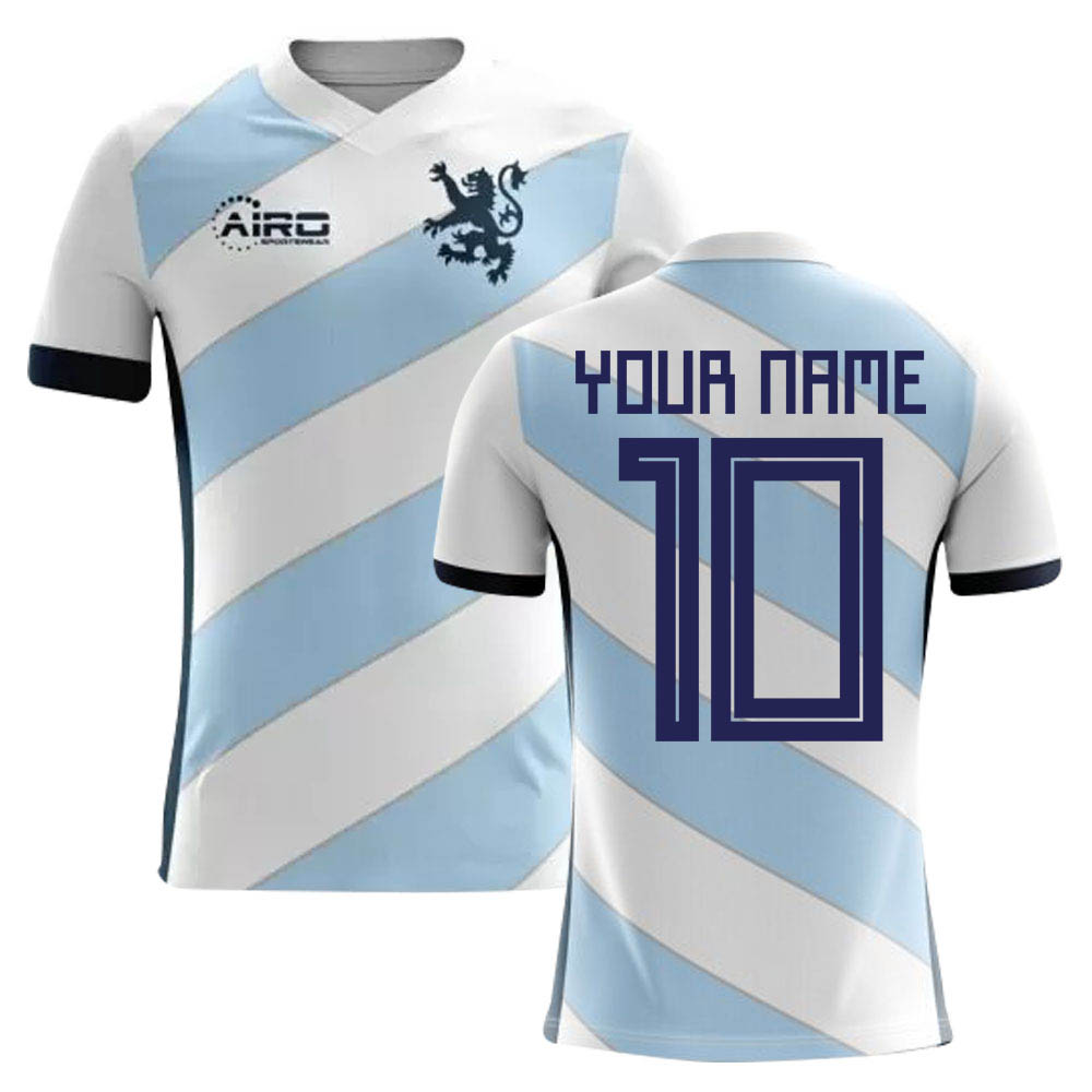 2024-2025 Scotland Away Concept Football Shirt (Your Name) -Kids