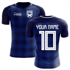 2023-2024 Scotland Tartan Concept Football Shirt (Your Name) -Kids