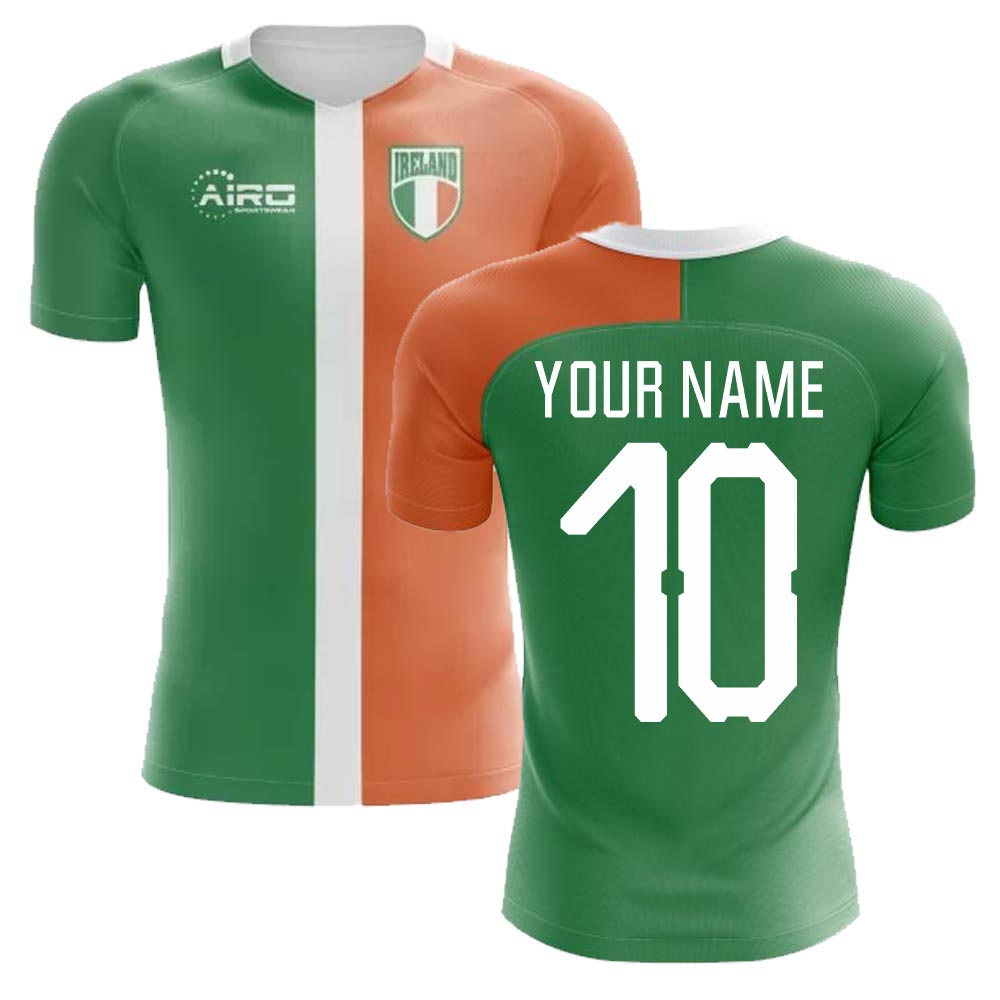 2023-2024 Ireland Flag Concept Football Shirt (Your Name)