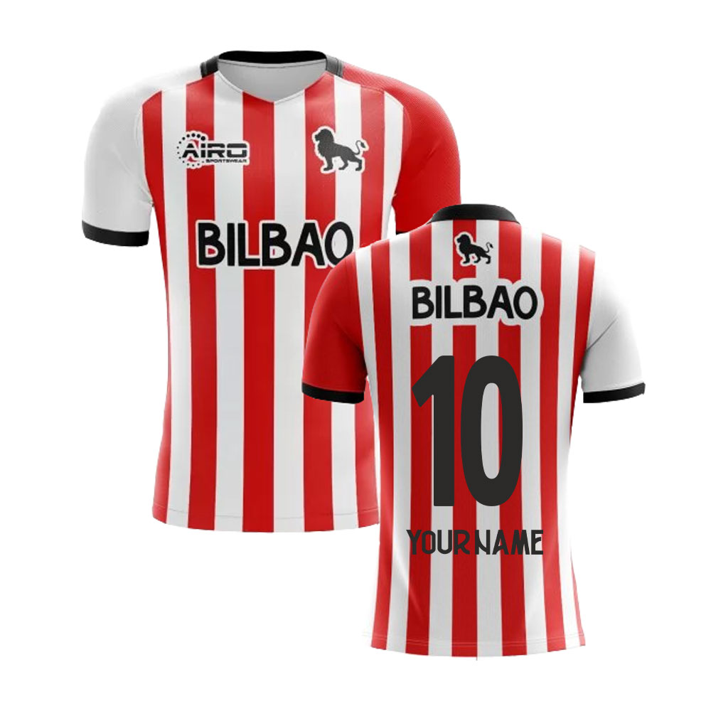 2025-2026 Athletic Bilbao Home Concept Football Shirt (Your Name)