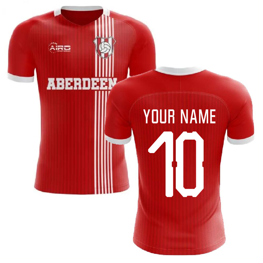 2020-2021 Aberdeen Home Concept Football Shirt (Your Name)