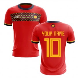 2023-2024 Spain Home Concept Football Shirt (Your Name)