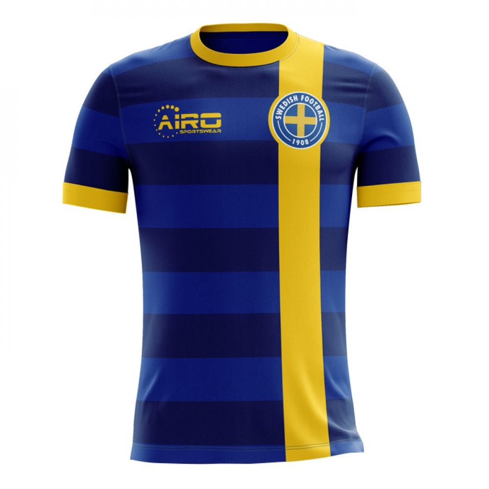2025-2026 Sweden Away Concept Football Shirt (Kids)