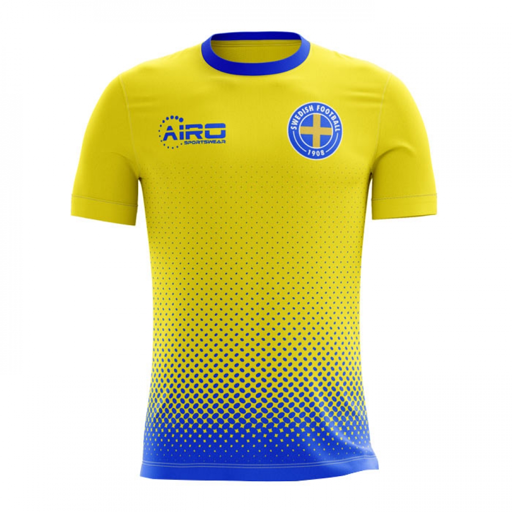 2023-2024 Sweden Home Concept Football Shirt