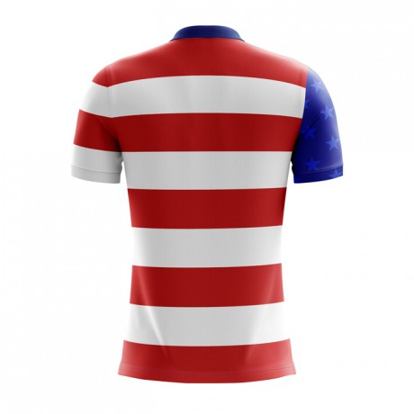 2023-2024 USA Home Concept Football Shirt - Adult Long Sleeve