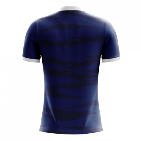 2023-2024 Scotland Home Concept Football Shirt - Kids (Long Sleeve)