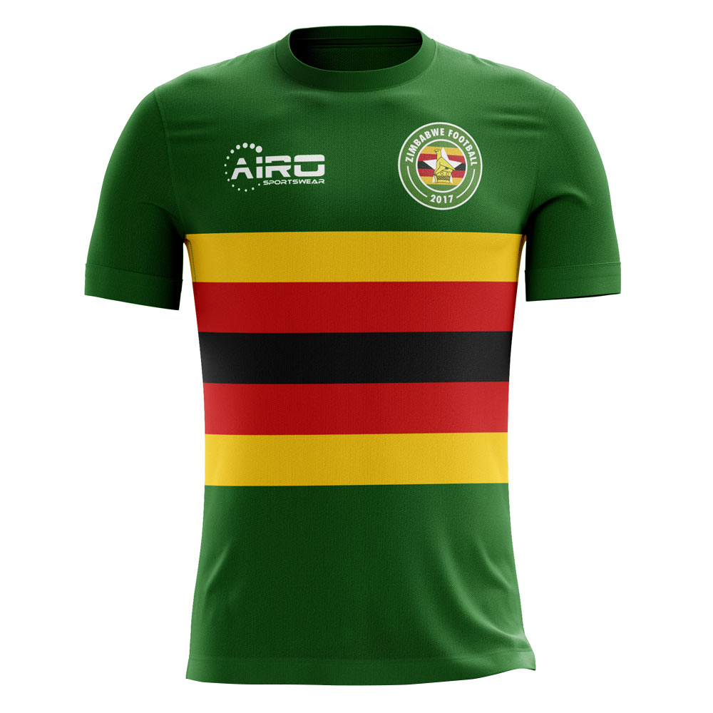 2023-2024 Zimbabwe Home Concept Football Shirt - Womens