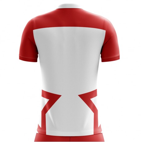 2024-2025 Tunisia Home Concept Football Shirt - Kids (Long Sleeve)