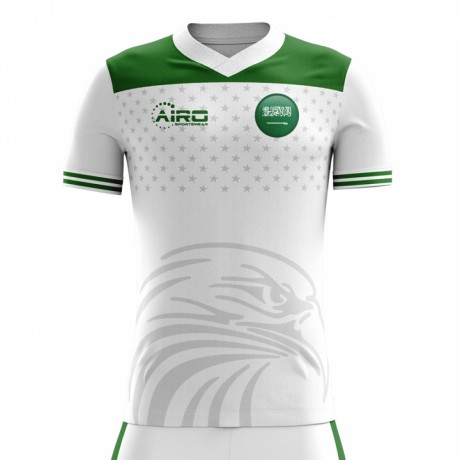 2023-2024 Saudi Arabia Home Concept Football Shirt - Kids (Long Sleeve)