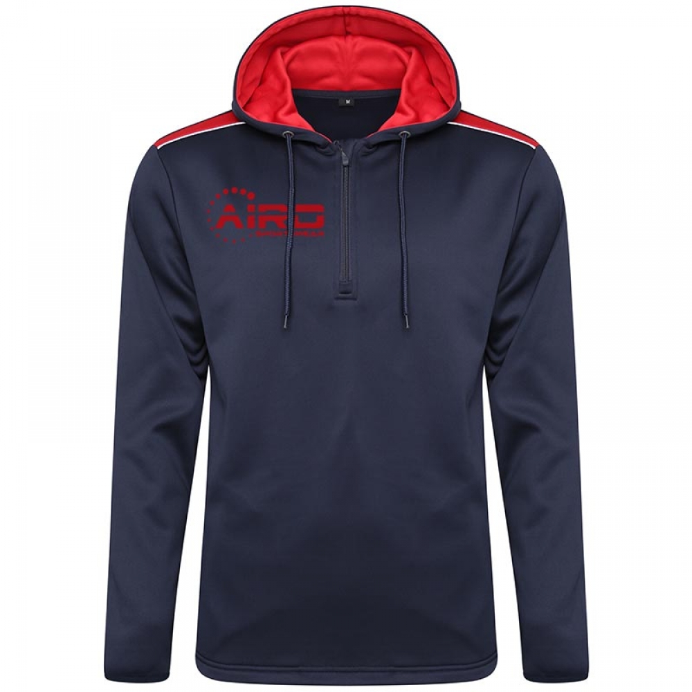 Airo Sportswear Heritage Hoody (Navy-Red)