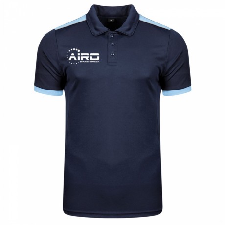 Airo Sportswear Heritage Polo Shirt (Navy-Sky)