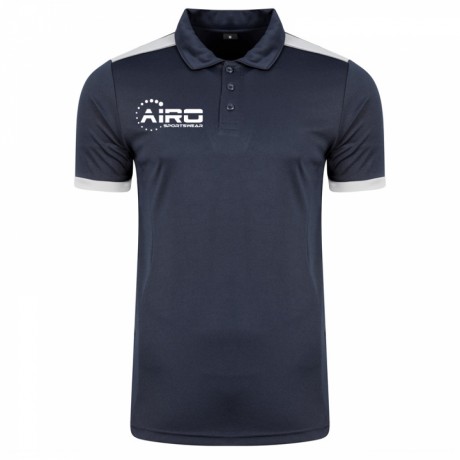 Airo Sportswear Heritage Polo Shirt (Navy-Silver)