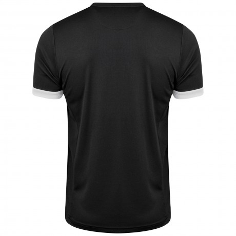 Airo Sportswear Heritage Polo Shirt (Black-Silver)