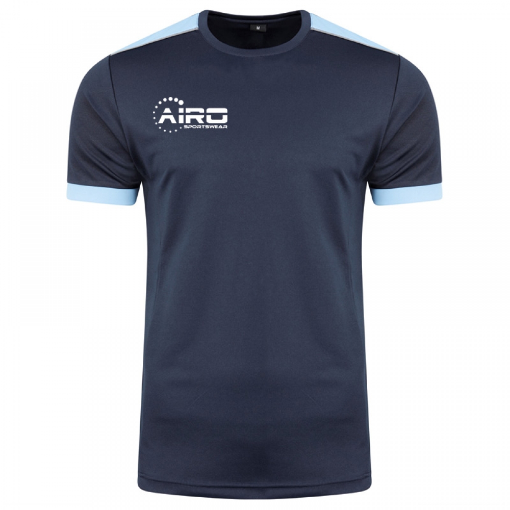Airo Sportswear Heritage Training Tee (Navy-Sky)