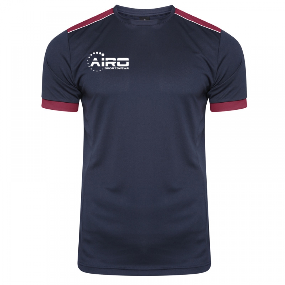 Airo Sportswear Heritage Hoody (Navy-Maroon)