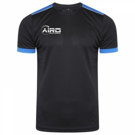 Airo Sportswear Heritage Training Tee (Black-Royal)