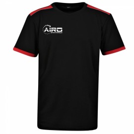 Airo Sportswear Heritage Training Tee (Black-Red)