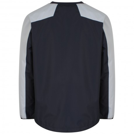 Airo Sportswear Pro Windbreaker (Navy-Silver)