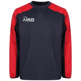 Airo Sportswear Pro Windbreaker (Navy-Red)