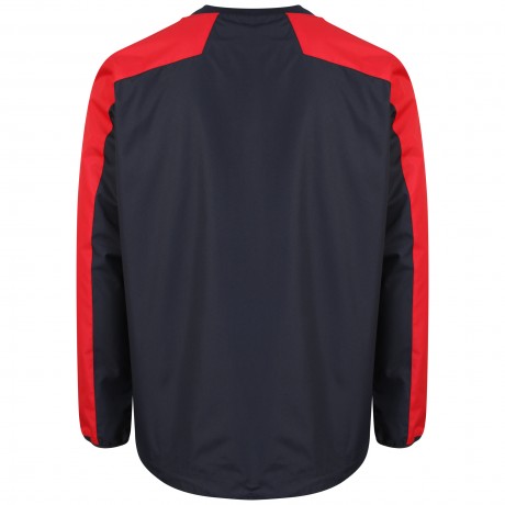 Airo Sportswear Pro Windbreaker (Navy-Red)