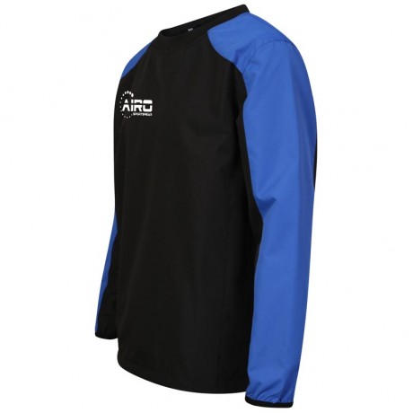 Airo Sportswear Pro Windbreaker (Black-Royal)