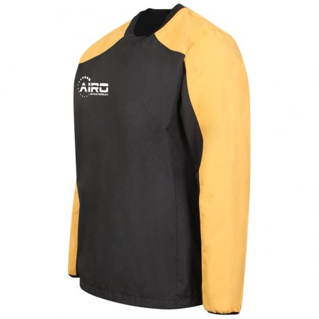 Airo Sportswear Pro Windbreaker (Black-Amber)