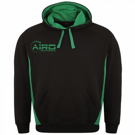 Airo Sportswear Team Hoody (Black-Green)