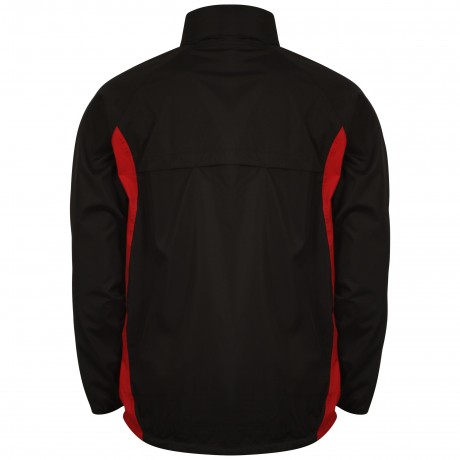 Airo Sportswear Tracksuit Top (Black-Red)