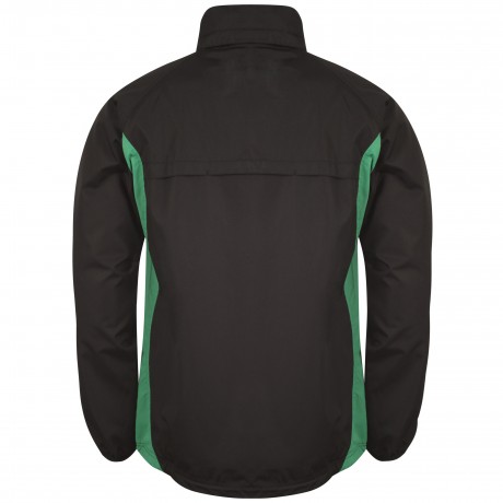 Airo Sportswear Tracksuit Top (Black-Green)