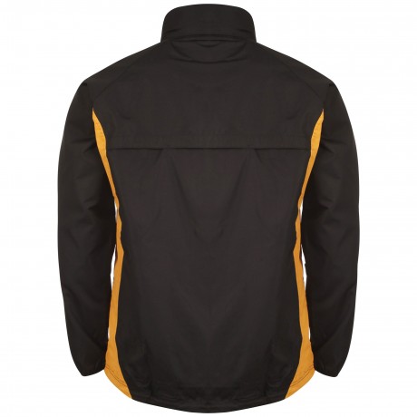 Airo Sportswear Tracksuit Top (Black-Amber)