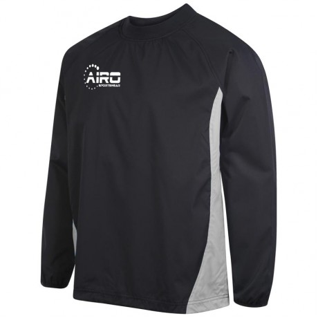 Airo Sportswear Team Windbreaker (Navy-Silver)